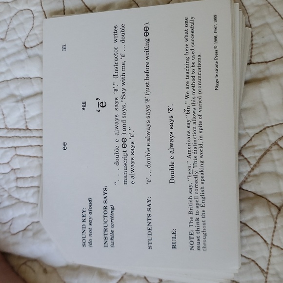 Phonogram Cards Set Abeka Phonics/Vintage Riggs Cards - Picture 4 of 6